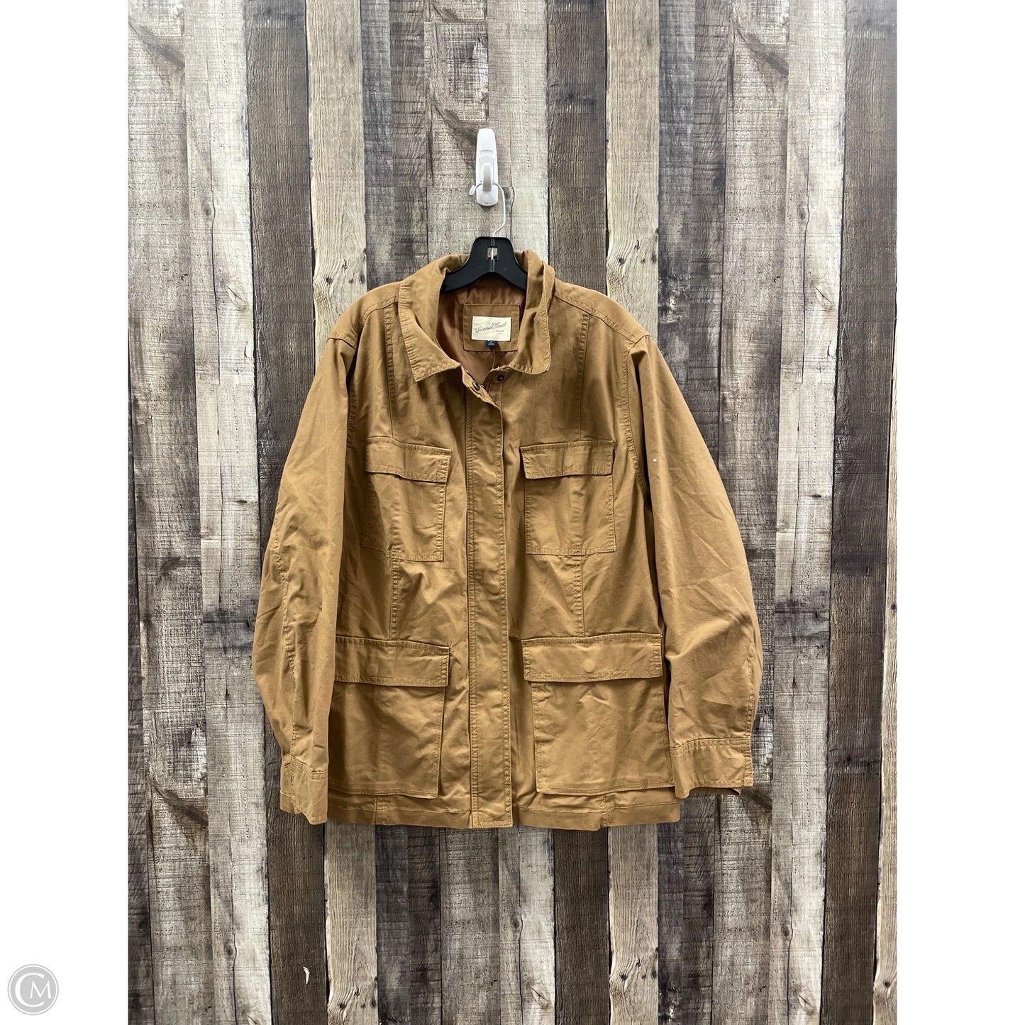 Jacket Other By Universal Thread In Brown, Size: 1x