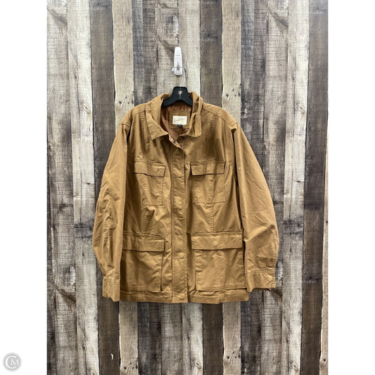 Jacket Other By Universal Thread In Brown, Size: 1x