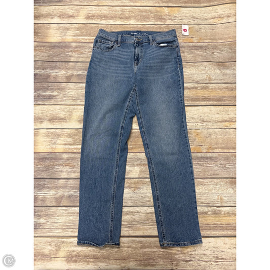 Jeans Boyfriend By Old Navy In Blue Denim, Size: 4