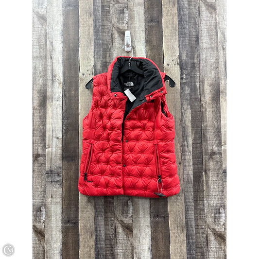 Vest Puffer & Quilted By The North Face In Red, Size: S
