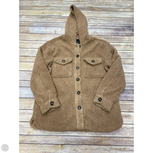 Jacket Fleece By Sanctuary In Tan, Size: S