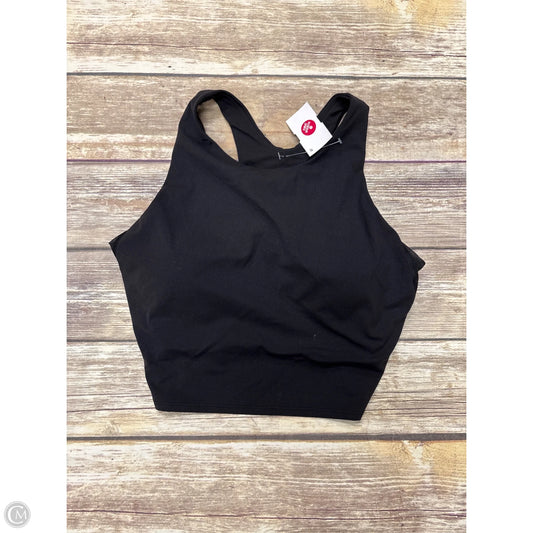 Athletic Bra By Avia In Black, Size: L