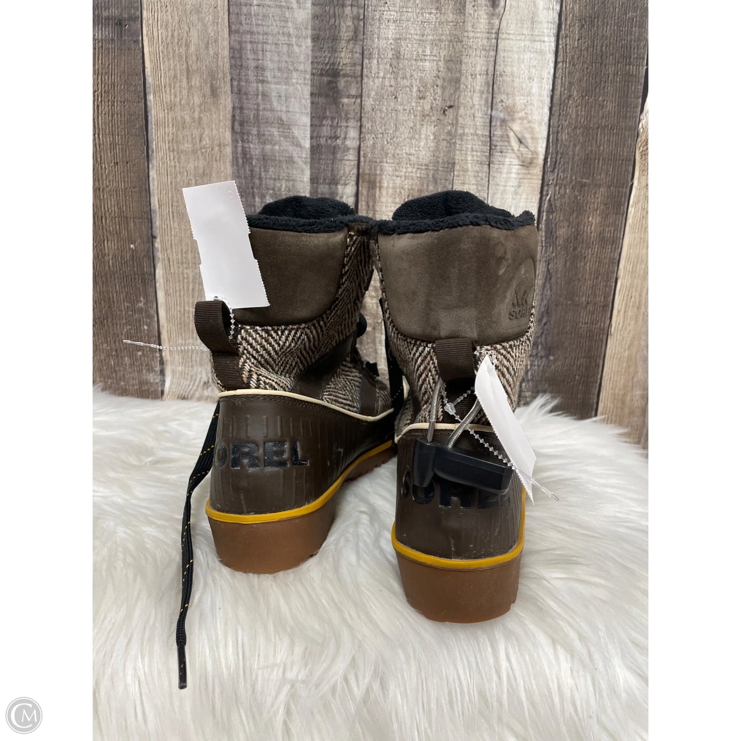 Boots Rain By Sorel In Brown, Size: 7