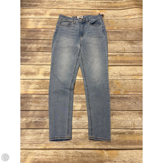 Jeans Skinny By Universal Thread In Blue Denim, Size: 10