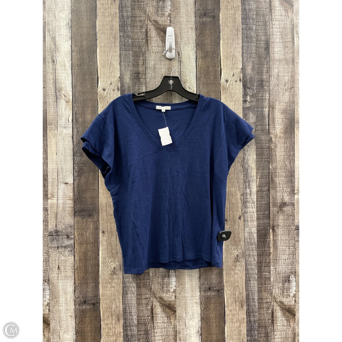 Top Short Sleeve Basic By Z Supply In Blue, Size: Xs