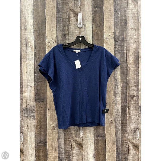 Top Short Sleeve Basic By Z Supply In Blue, Size: Xs