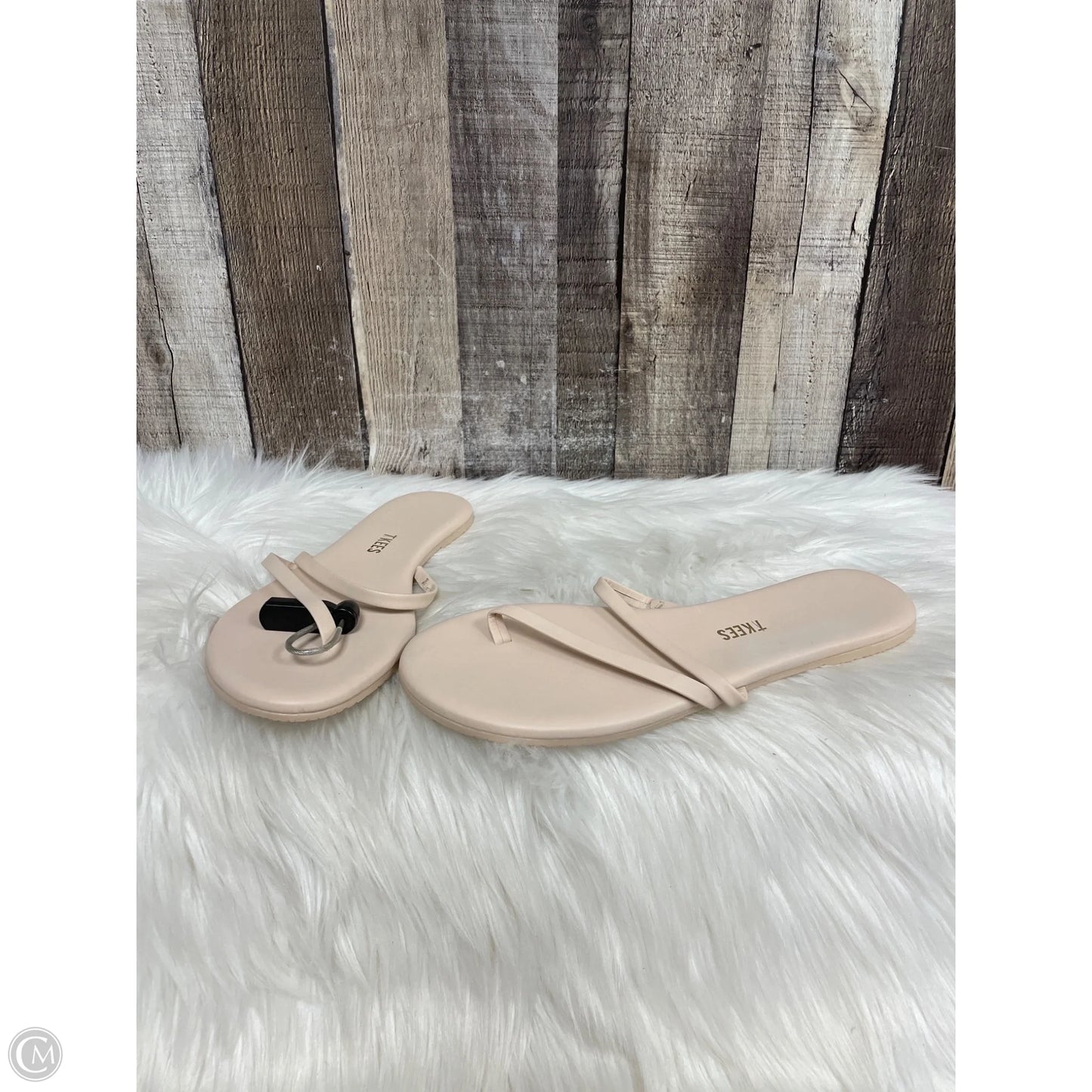 Sandals Flats By Cme In Cream, Size: 8
