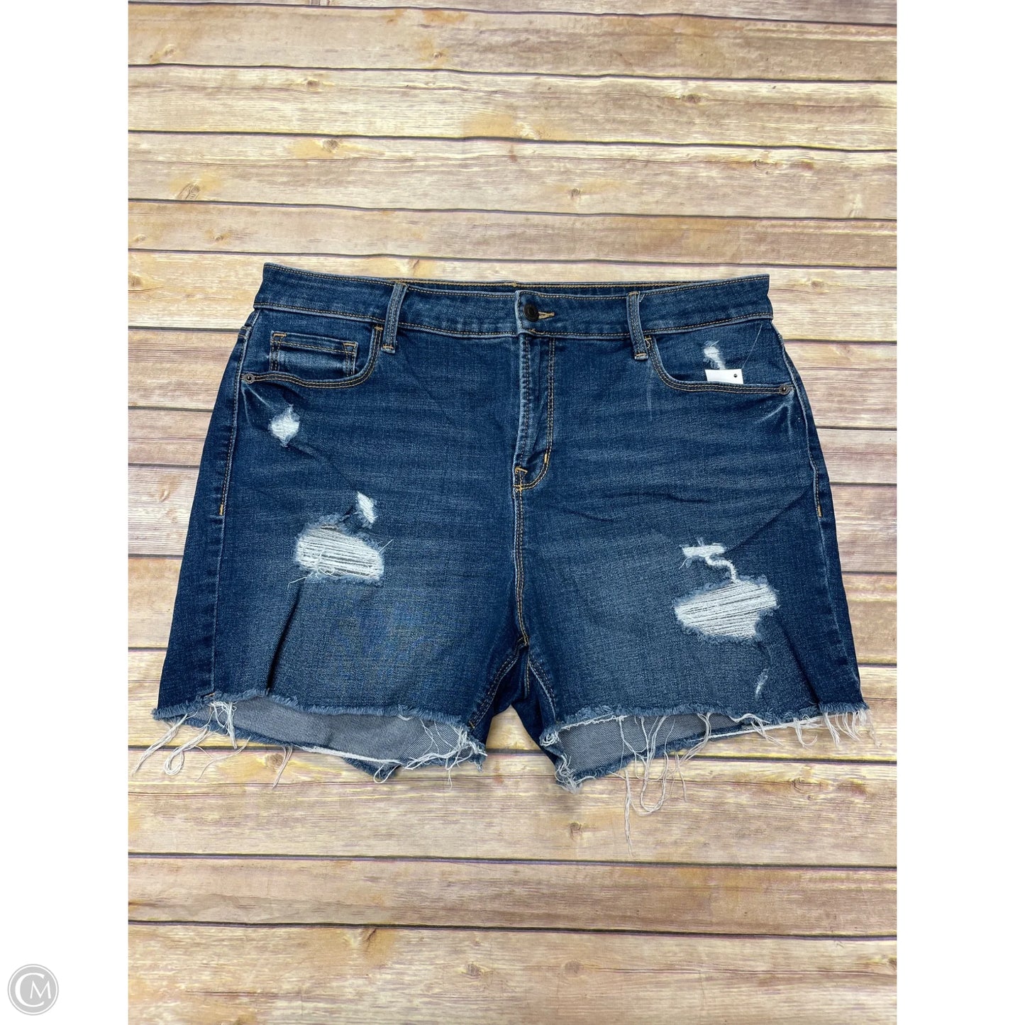 Shorts By Old Navy In Blue Denim, Size: 14