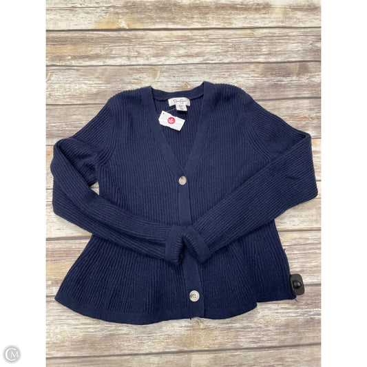 Sweater Cardigan By Jessica Simpson In Blue, Size: M