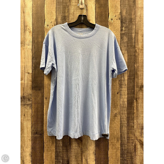 Top Short Sleeve Basic By Old Navy In Blue, Size: M