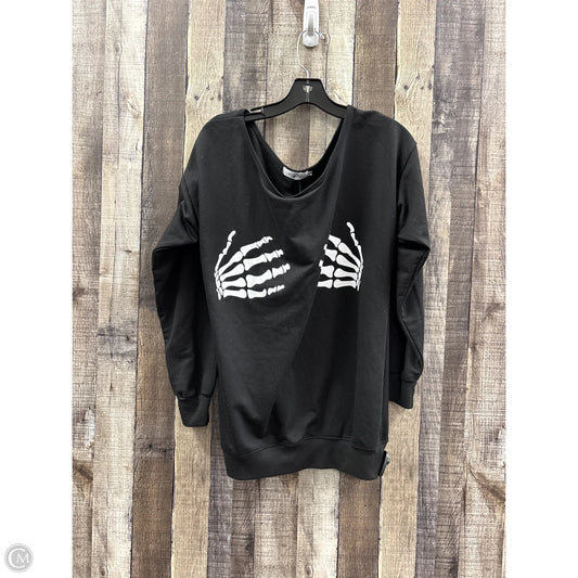 Sweatshirt Crewneck By Cmf In Black, Size: M