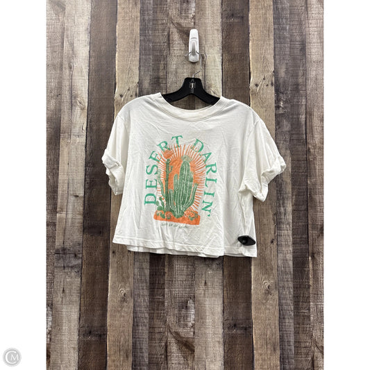 Top Short Sleeve By Altard State In White, Size: S