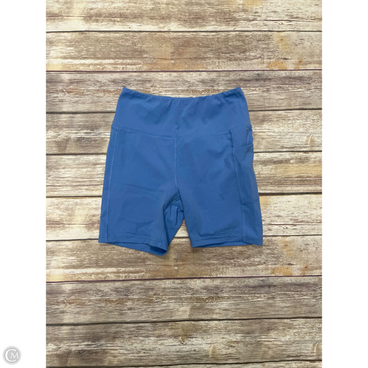 Athletic Shorts By Crane In Blue, Size: L