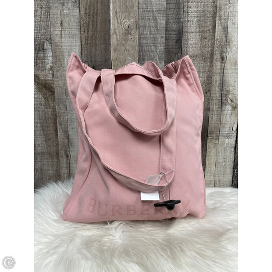 Tote Luxury Designer By Burberry, Size: Large