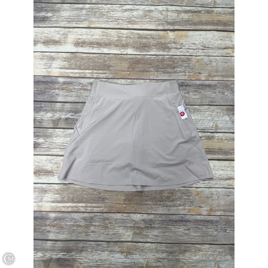 Athletic Skort By Athleta In Beige, Size: S