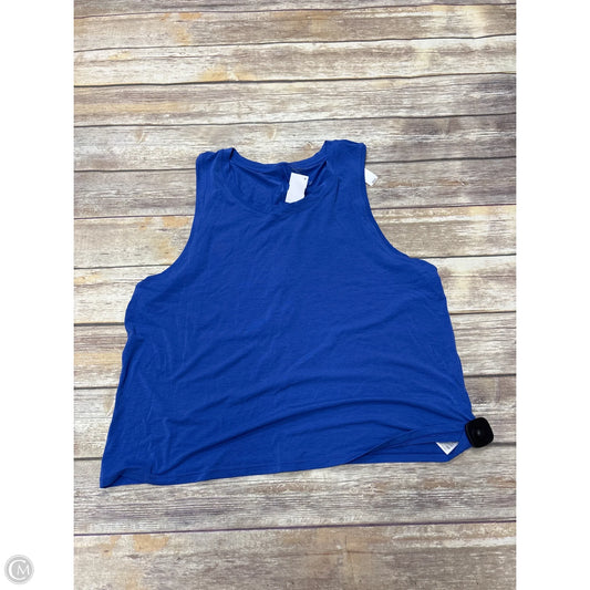 Athletic Tank Top By Gapfit In Blue, Size: Xl