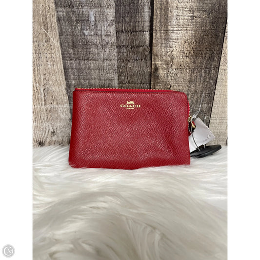 Wristlet Designer By Coach, Size: Small