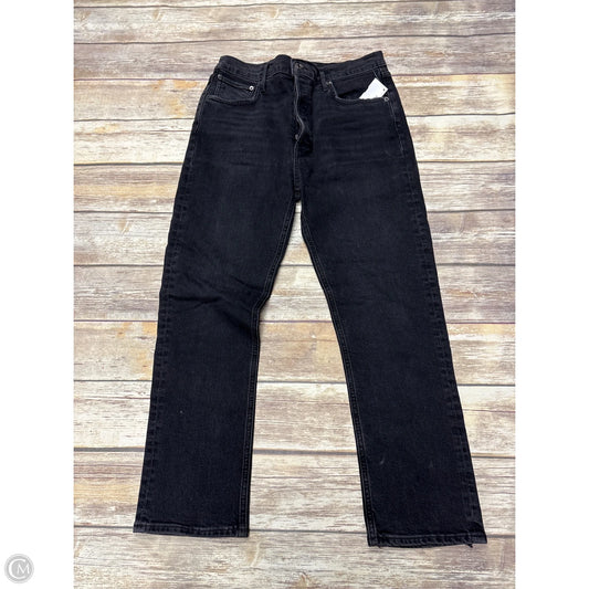 Jeans Designer By Agolde In Black Denim, Size: 10
