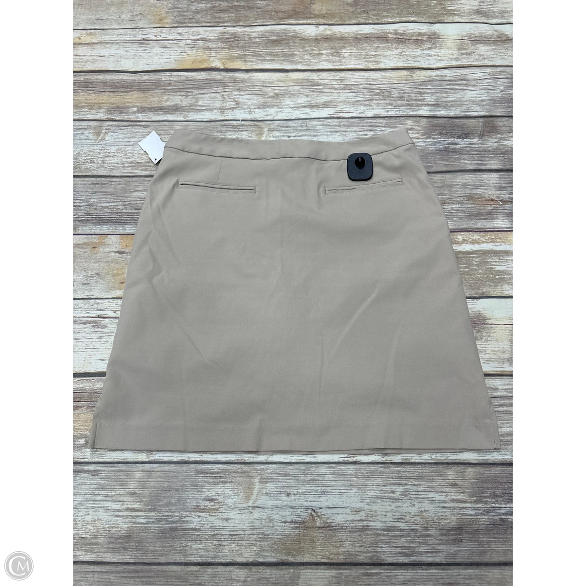 Skort By Cme In Tan, Size: M