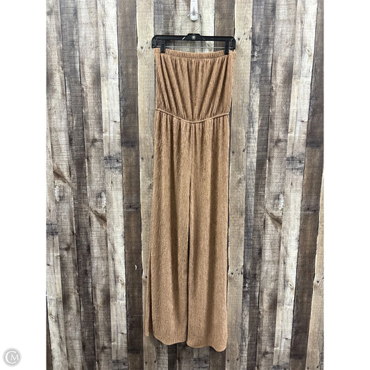 Jumpsuit By Active Usa In Brown, Size: L