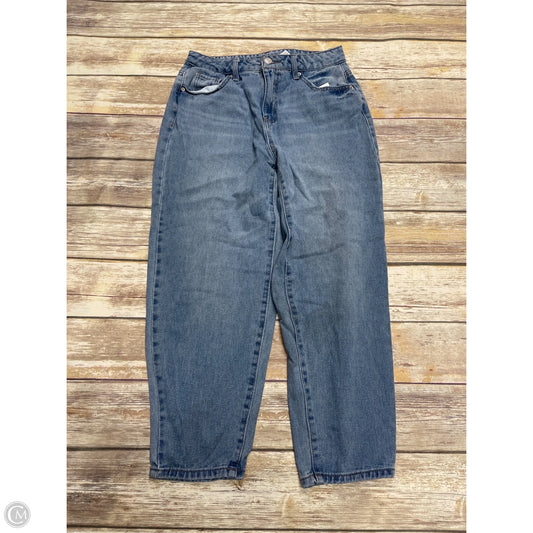 Jeans Straight By Time And Tru In Blue Denim, Size: 6