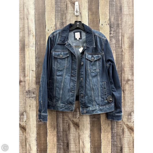 Jacket Denim By Lc Lauren Conrad In Blue Denim, Size: Xl