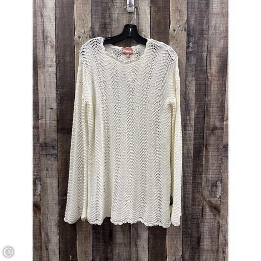 Dress Sweater By Mumu In Ivory, Size: S