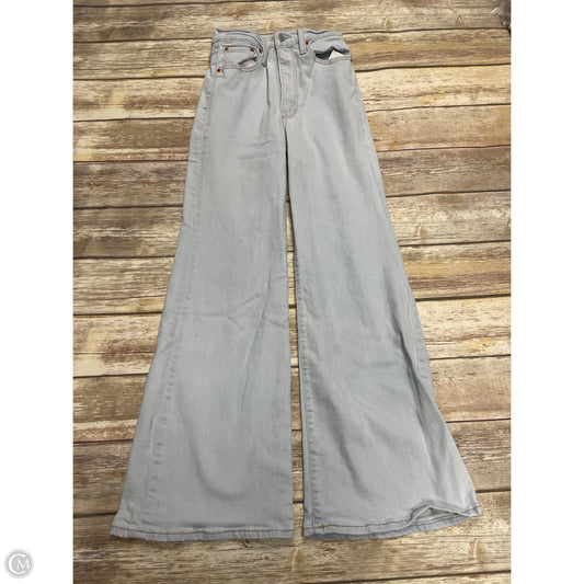 Jeans Flared By Levis In Blue Denim, Size: 4