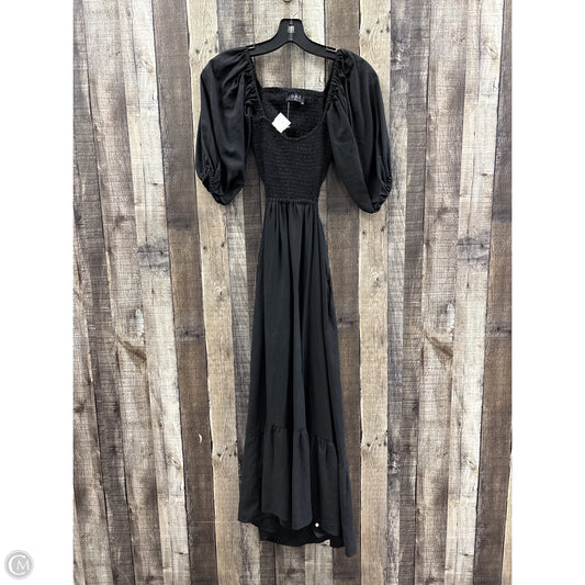 Dress Casual Maxi By Opt In Black, Size: Xs