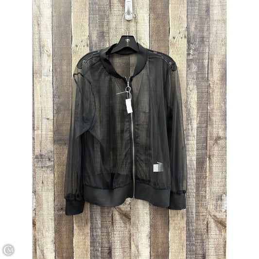 Jacket Other By Shein In Black, Size: 1x