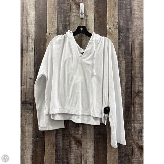 Top Long Sleeve By J. Crew In White, Size: L