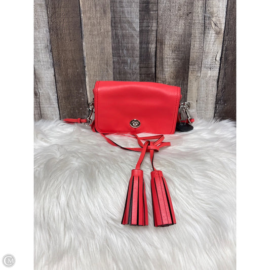 Crossbody Designer By Coach, Size: Small