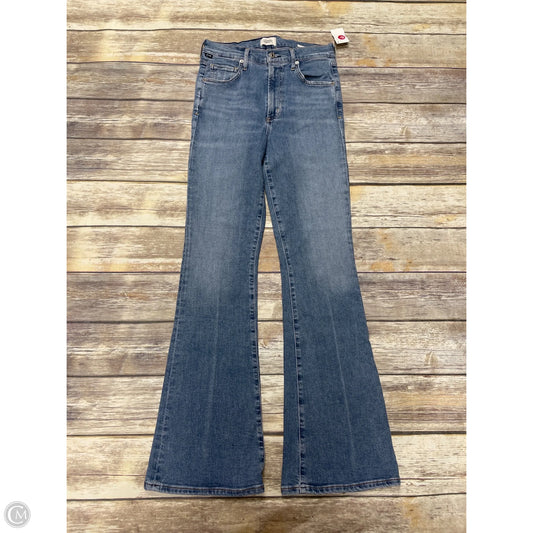 Jeans Flared By Citizens Of Humanity In Blue Denim, Size: 4