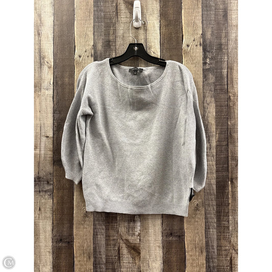 Sweater By Ann Taylor In Grey, Size: S