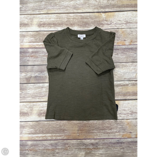 Top Short Sleeve By Evereve In Green, Size: Xs