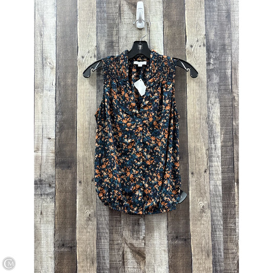 Top Sleeveless By Evereve In Multi-colored, Size: Xs