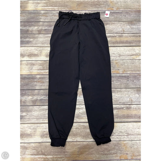 Athletic Pants By Lululemon In Black, Size: 6