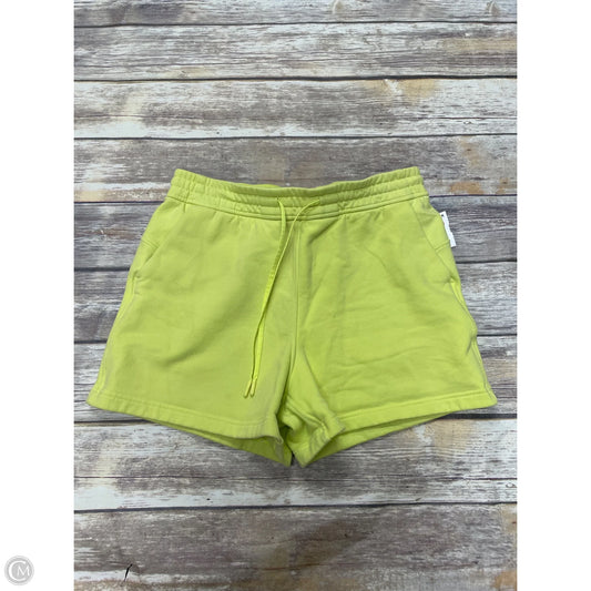 Athletic Shorts By Lululemon In Yellow, Size: 10