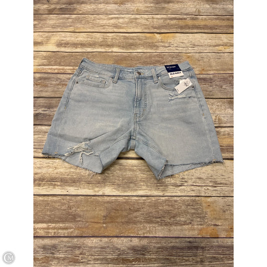 Shorts By Old Navy In Blue Denim, Size: 12