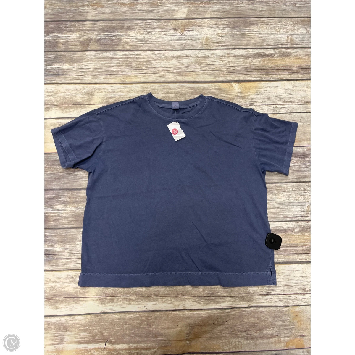 Top Short Sleeve Basic By Old Navy In Blue, Size: S