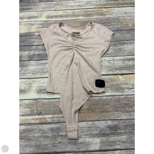 Bodysuit By American Eagle In Tan, Size: M
