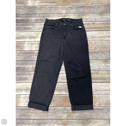 Jeans Wide Leg By Old Navy In Black Denim, Size: 12