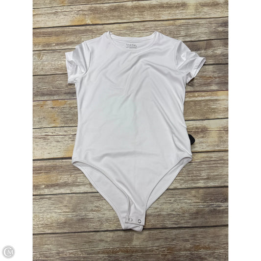 Bodysuit By Time And Tru In White, Size: M