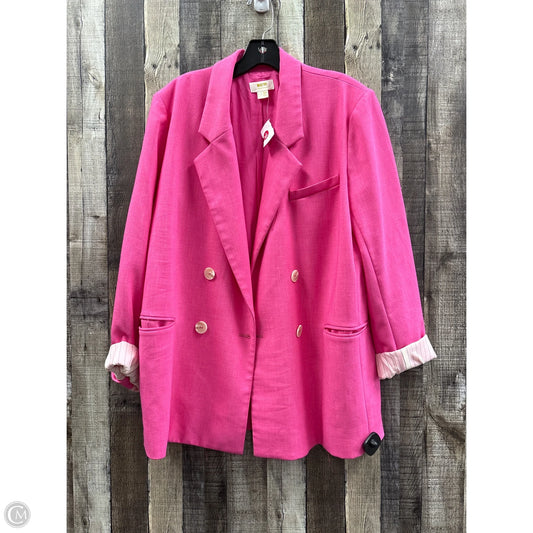 Blazer By Maeve In Pink, Size: L