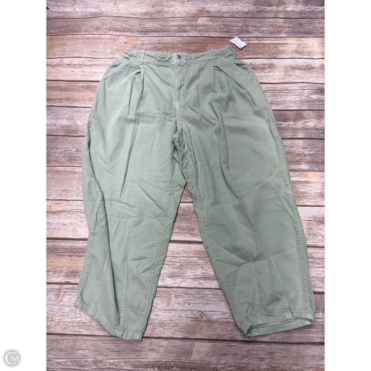 Pants Wide Leg By Pilcro In Green, Size: 14