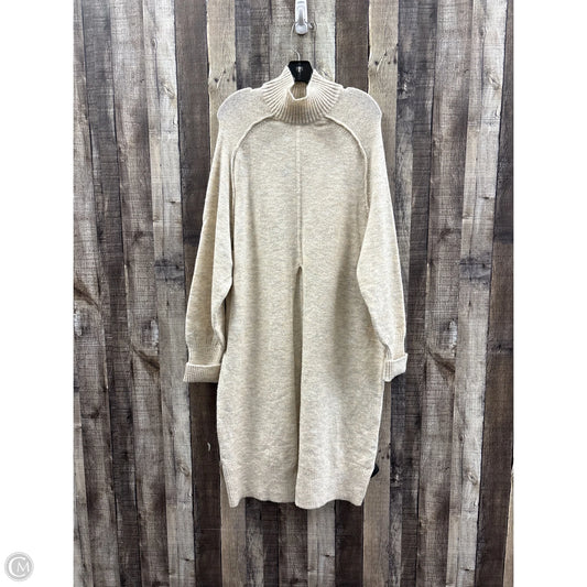 Dress Sweater By Anthropologie In Beige, Size: M