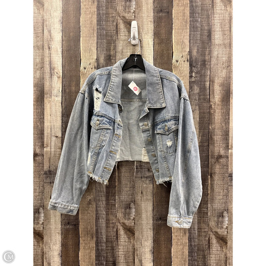 Jacket Denim By Cmf In Blue Denim, Size: Xl