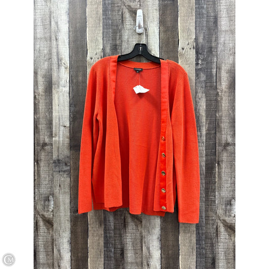 Cardigan By Talbots In Orange, Size: S