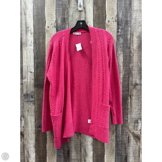 Sweater Cardigan By 89th And Madison In Pink, Size: S