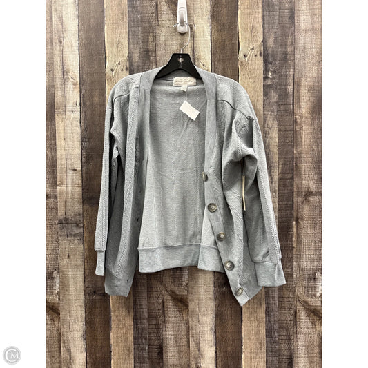 Cardigan By French Laundry In Grey, Size: S